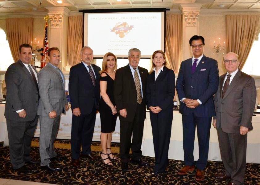 Two Hundred Club of Essex County Officers and Executive Committee (Pictured left to right: Joe Valente, City of Newark, NJ Fire Chief RET John G. Centanni, Albert Covas, Nancy B. Poloso, Essex County Sheriff Armando B. Fontoura, Lori A. Hennon-Bell, Kurus Elavia and Ira Cohen. Not pictured: Maurice J. Brown, Dr. A. Zachary Yamba, Samuel A. Delgado and George D. Sous)